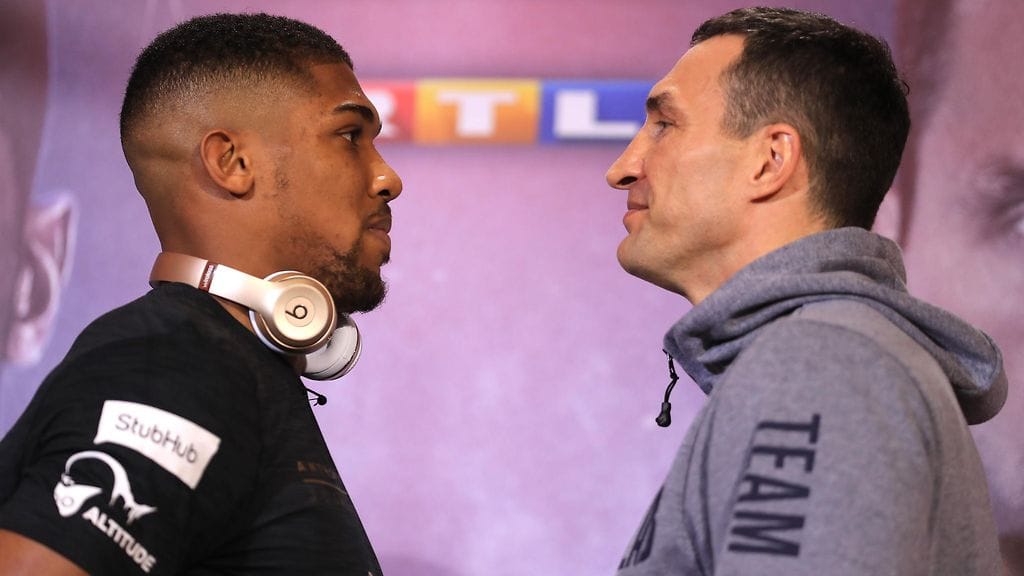Anthony Joshua ja Vladimir Klitshko
