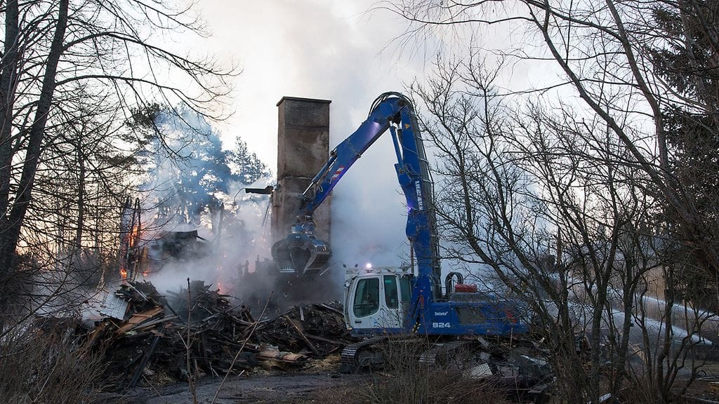 Tampere, tulipalo, puukerrostalo