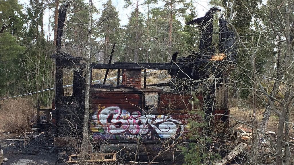 Kruunuvuori, huvila, tulipalo (1)