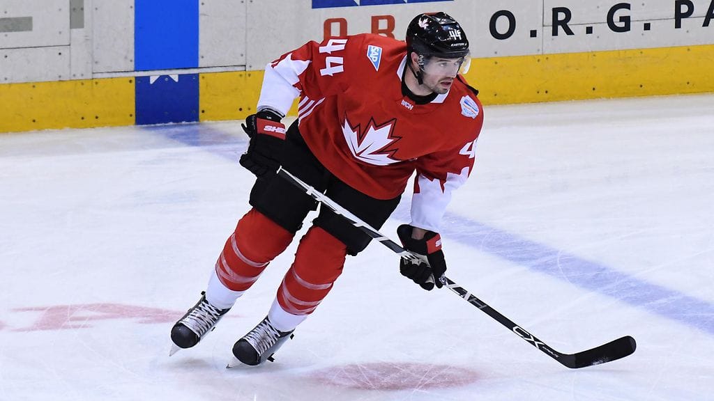 Marc-Edouard Vlasic MM-jäällä vuosi sitten.