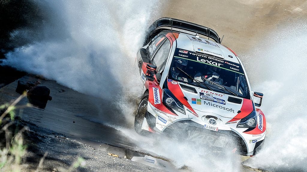 Jari-Matti Latvala ajaa rallissa kuudentena.