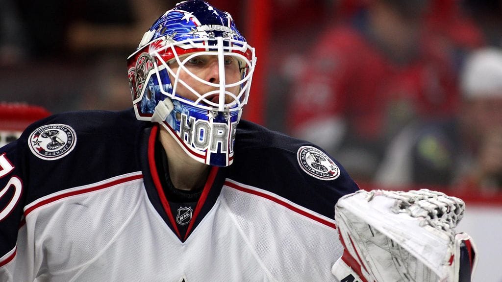 Joonas Korpisalo kuluu NHL-seura Columbus Blue Jacketsin organisaatioon.