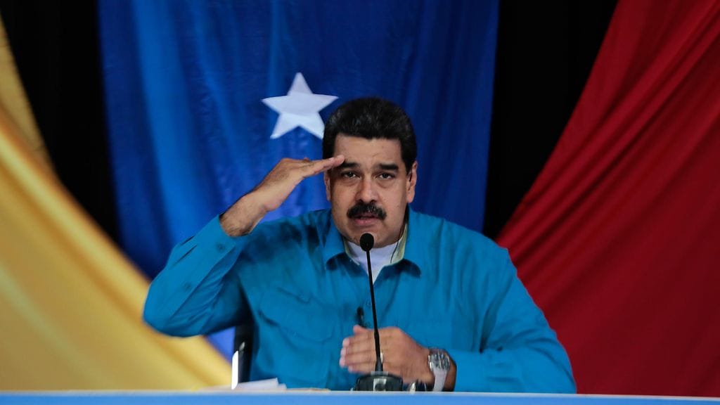 Venezuelan presidentti Nicolas Maduro.
