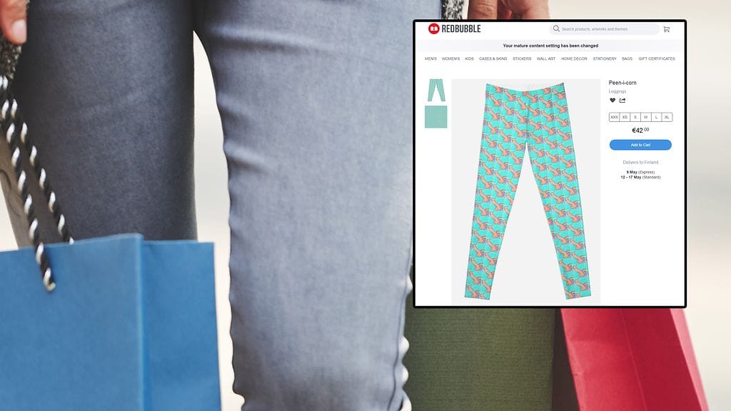 Kuvituskuva Shutterstock, toisen kuvan lähde Red Bubble.