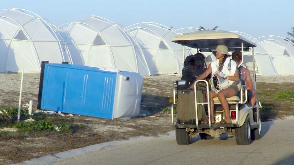 Fyre -festivaalilla infrastruktuuri oli heikossa kunnossa.