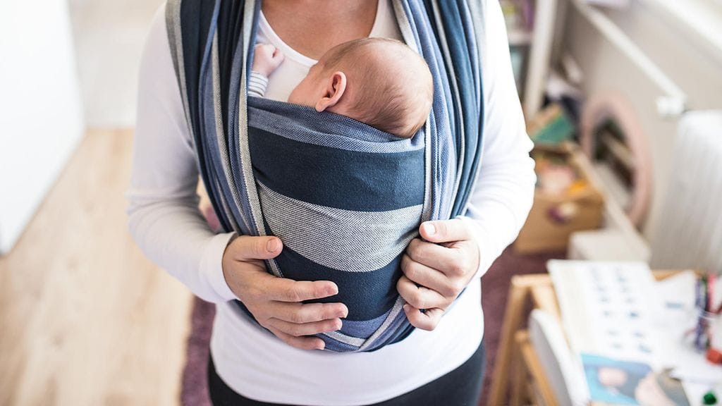 Äiti menetti esikoisensa kantoliinan aiheuttamaan tukehtumiseen. Kuvituskuva, kuvan kantoliina ei liity tapaukseen.