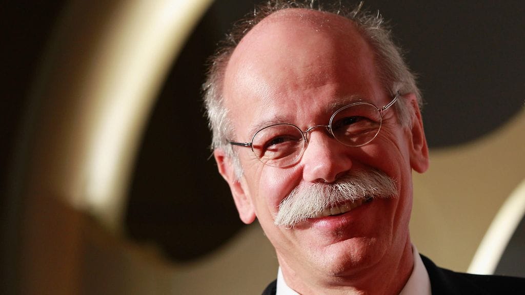 Dieter Zetsche kunnioittaa Nico Rosbergin päätöstä. Arkistokuva.