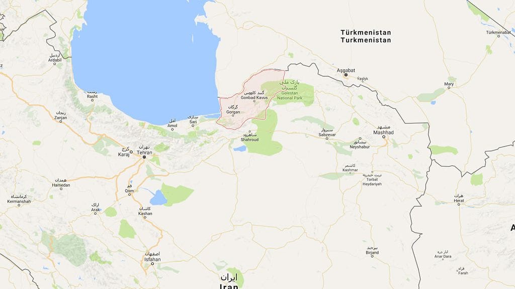 Onnettomuus tapahtui Iranin pohjoisosassa Golestanin maakunnassa.