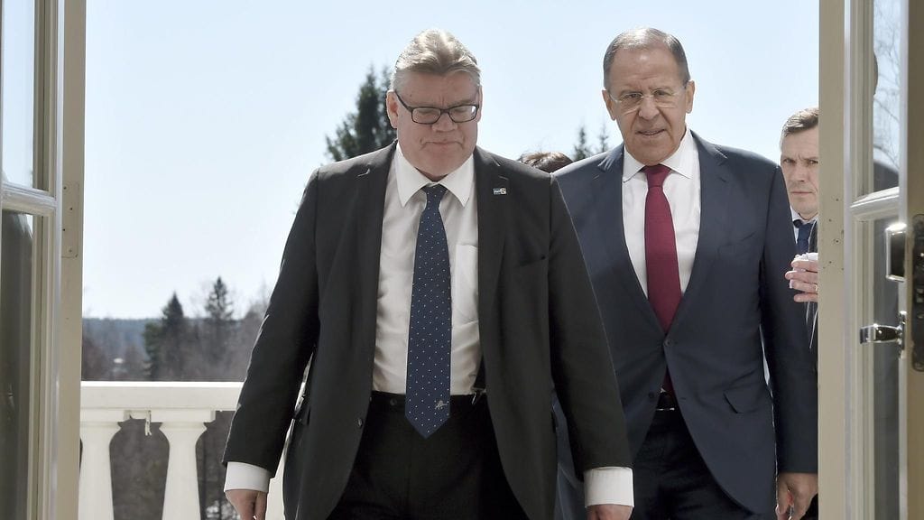 Soinin ja Venäjän ulkoministerin Sergei Lavrovin tapaaminen on päättynyt Porvoossa.