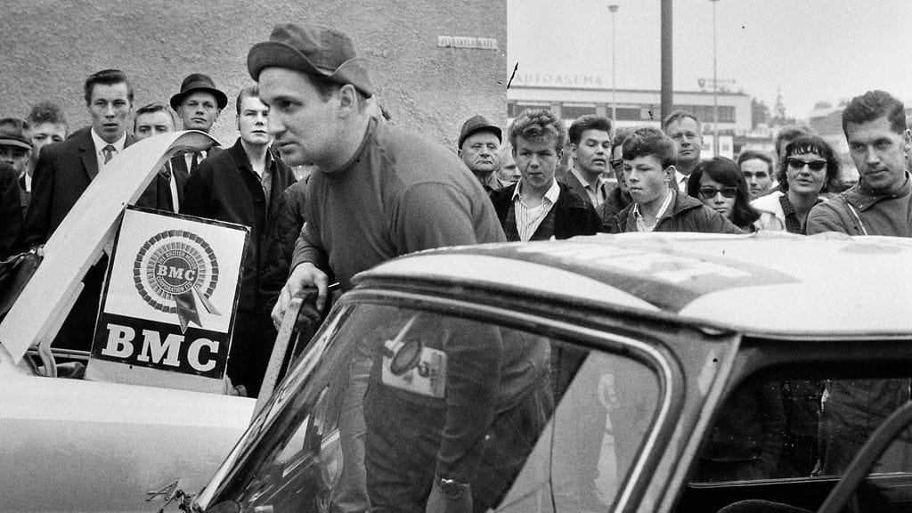 Timo Mäkinen Jyväskylässä vuonna 1965.