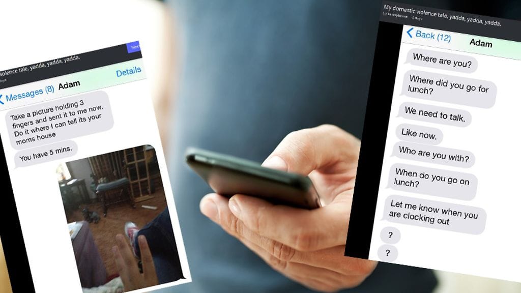 Mies lähetti vaimolleen jatkuvalla syötöllä painostavia viestejä.