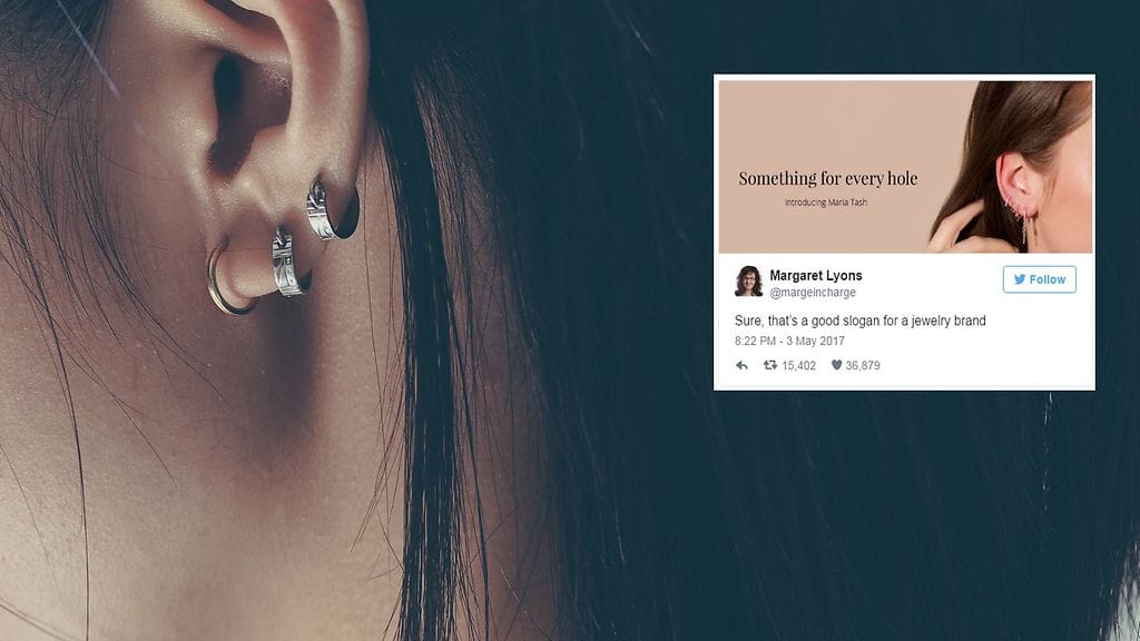 Korusuunnittelija ei ole ole innoissaan tavasta, jolla hänen korujaan mainostetaan.