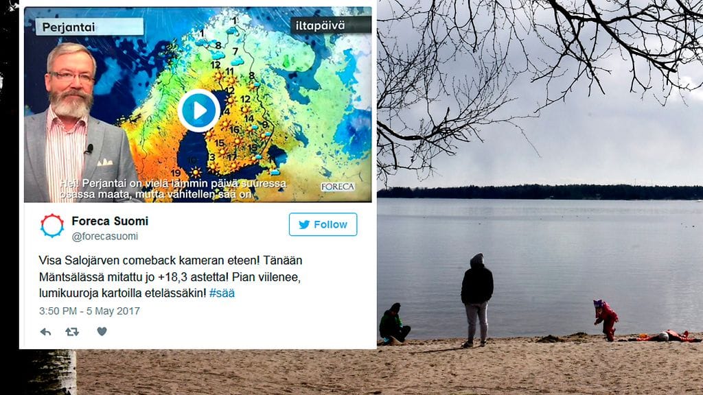 Visa Salojärvi on palannut – komean parran kanssa!