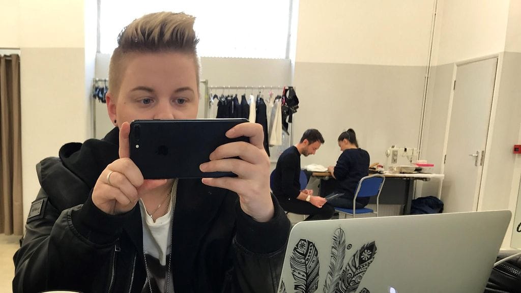 Meri Sopanen työn touhussa 5/2017