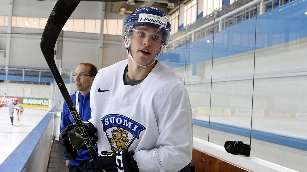 Mikko Rantanen keräsi yhden syöttöpisteen Leijonien avauspelissä Valko-Venäjää vastaan.