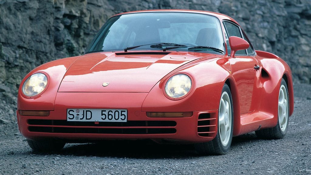 Arvaatko, kenen tallista löytyy Porsche 959?