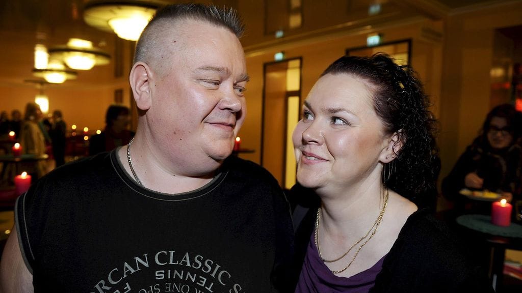 Aki ja Heli Palsanmäki vuonna 2013.