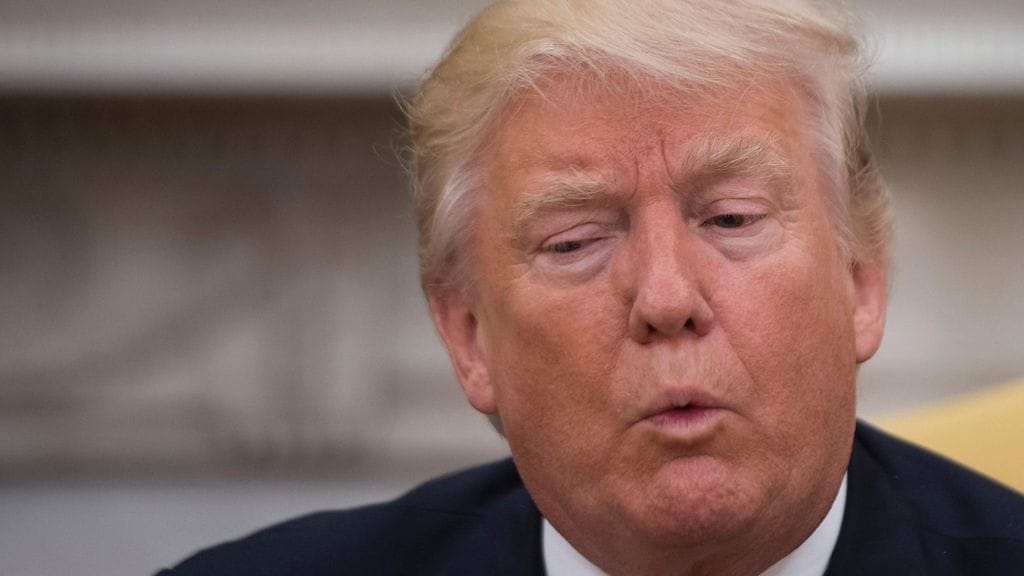 Donald Trumpin mukaan monet Valkoisesta talosta vuodetut tiedot ovat itse asiassa median kehittämiä valheita.