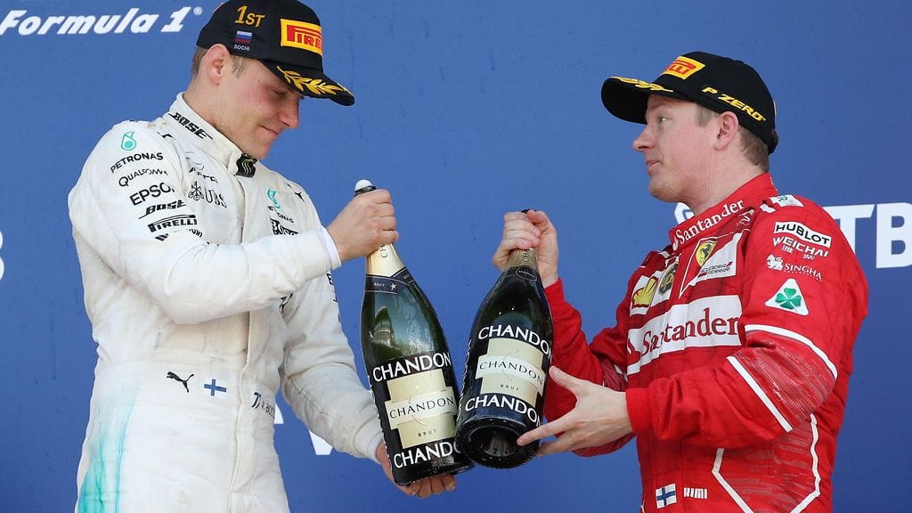 Valtteri Bottas ja Kimi Räikkönen ovat palauttaneet Suomen lipun formula ykkösten palkintopallijuhlien vakiovieraaksi.