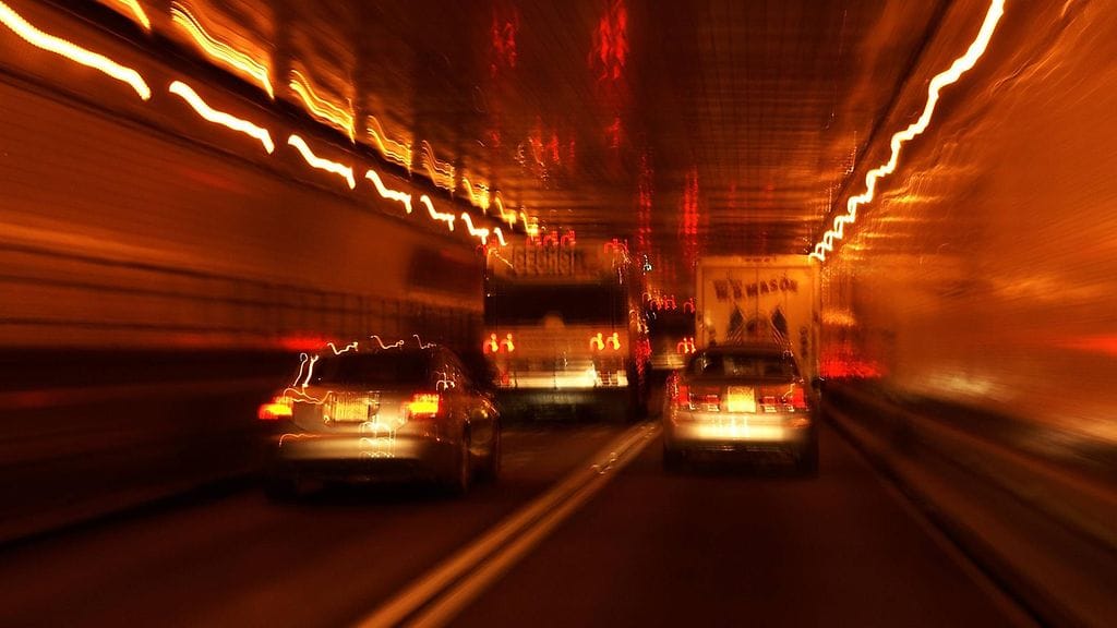 Manhattanin ja New Jerseyn yhdistävä Lincoln Tunnel.