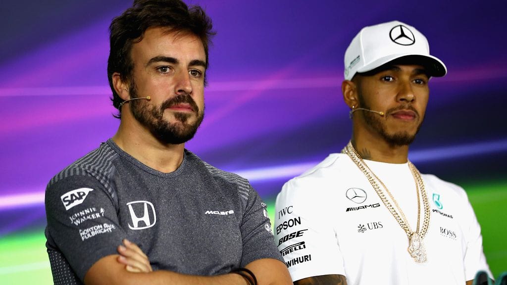 Fernando Alonso ja Lewis Hamilton