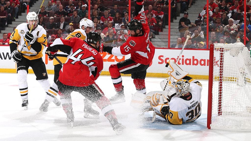 Penguinsin maalilla piisasi hässäkkää.