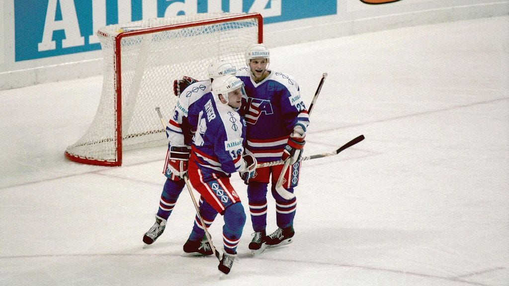 USA juhli voittomaalia Turussa 1991.