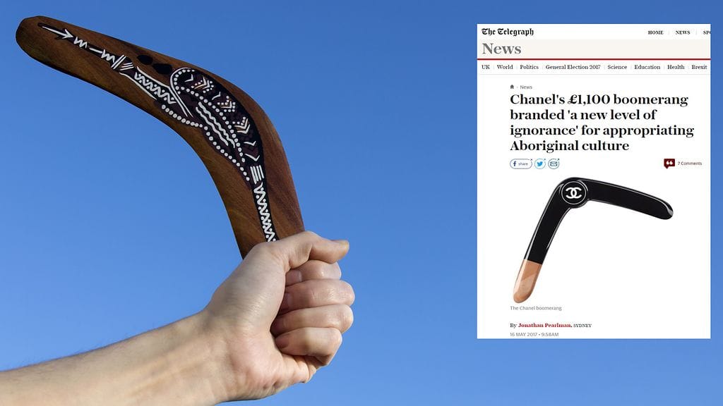 Perinteinen australialainen heittoase löytyy tänä kesänä myös tutun muotibrändin katalogista.