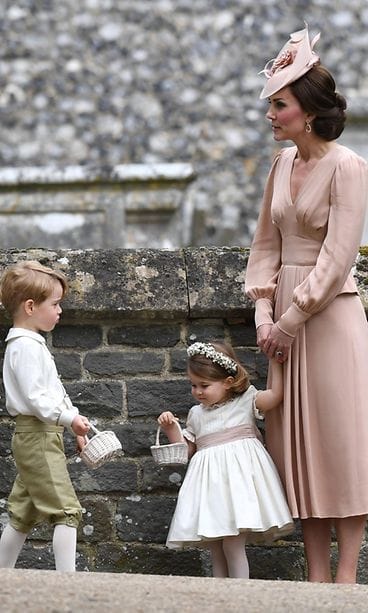 Pippan häät Catherine, George ja Charlotte 20.5.2017