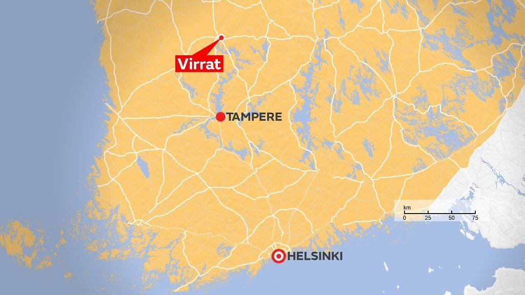 Virrat sijaitsee Pirkanmaan maakunnassa.