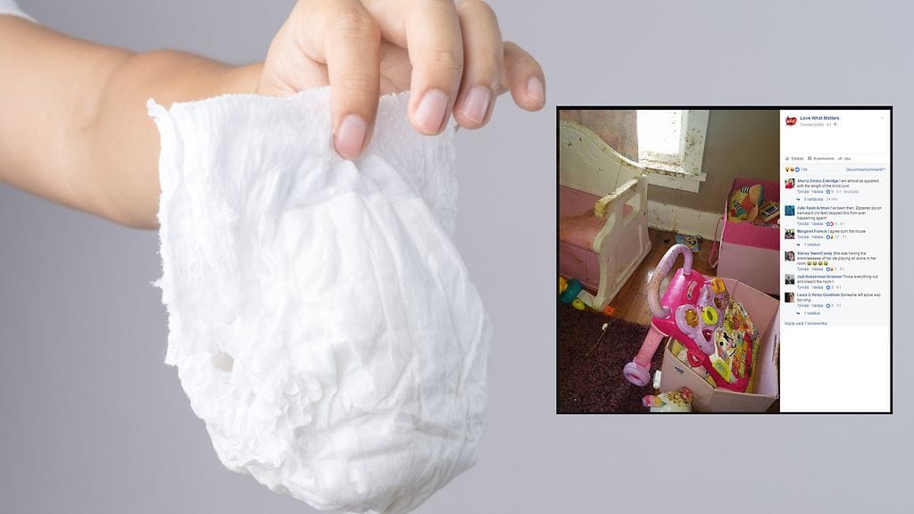 Tyttären huoneen oven takaa paljastui karu yllätys.