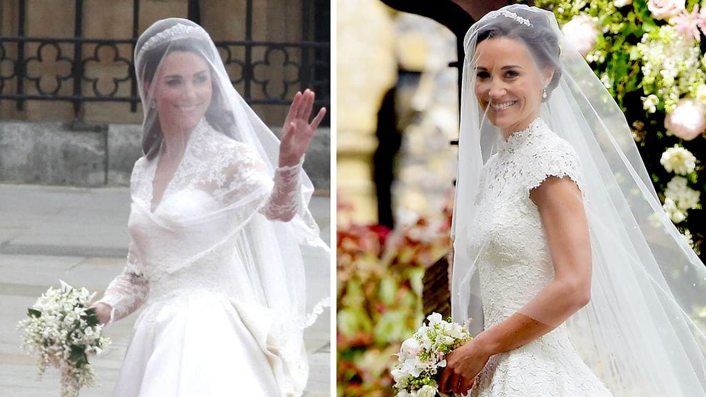 Herttuatar Catherine ja Pippa Middleton.