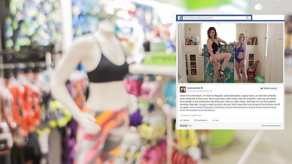 Äitien hauska video paljastaa naisille suunnattujen uimapukujen ongelmakohdat.