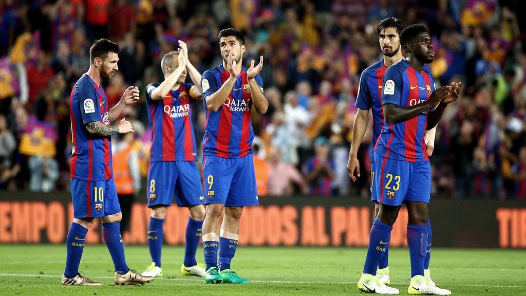 Barcelona jäi niukasti toiseksi Espanjan liigassa.