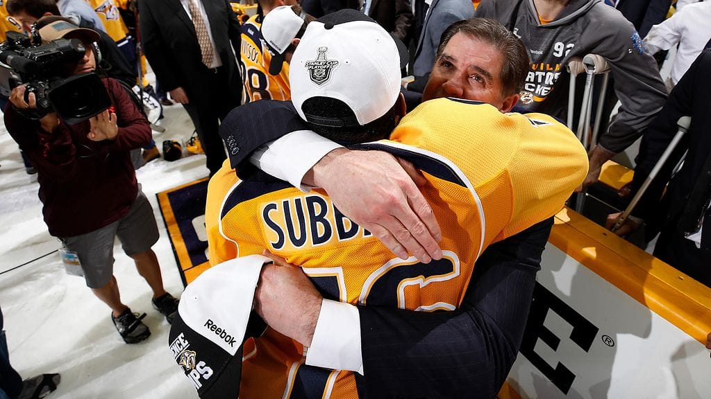 Peter Laviolette halasi tähtipakki P.K. Subbania jatkopaikan varmistuttua.