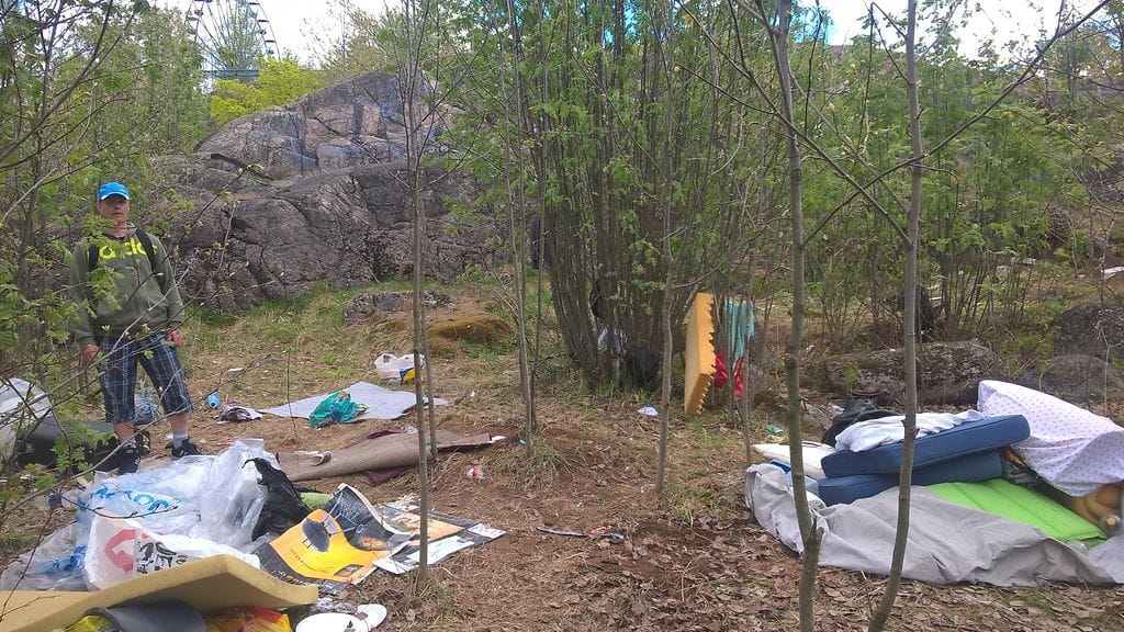 Linnanmäen leiri lenkkeilijä 1