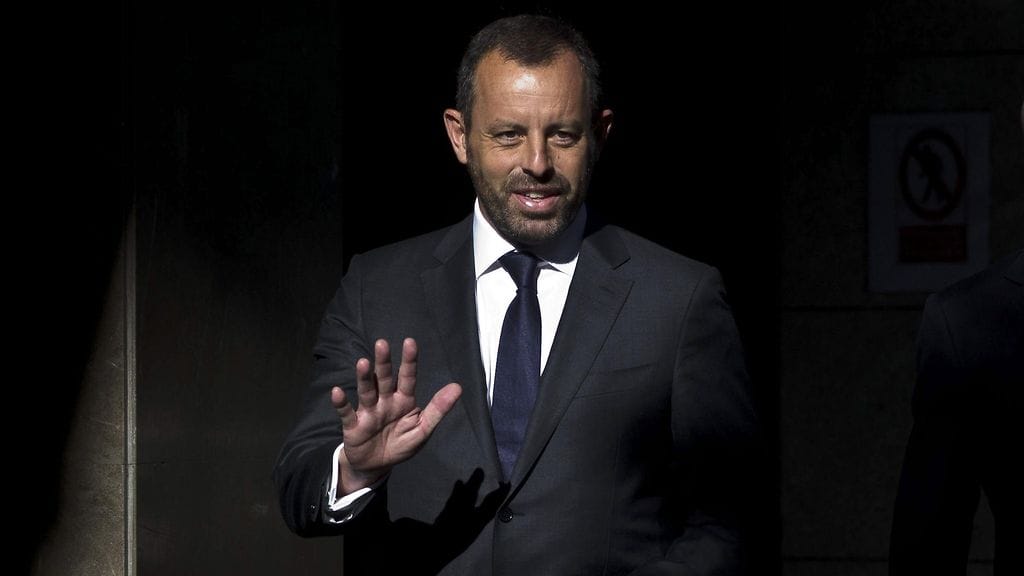 Barcelonan entinen puheenjohtaja Sandro Rosell on pidätetty.