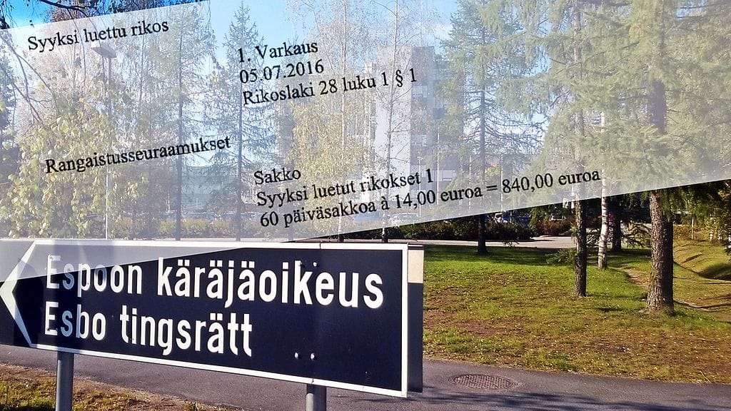 Espoon käräjäoikeus antoi jutussa päätöksen tiistaina.