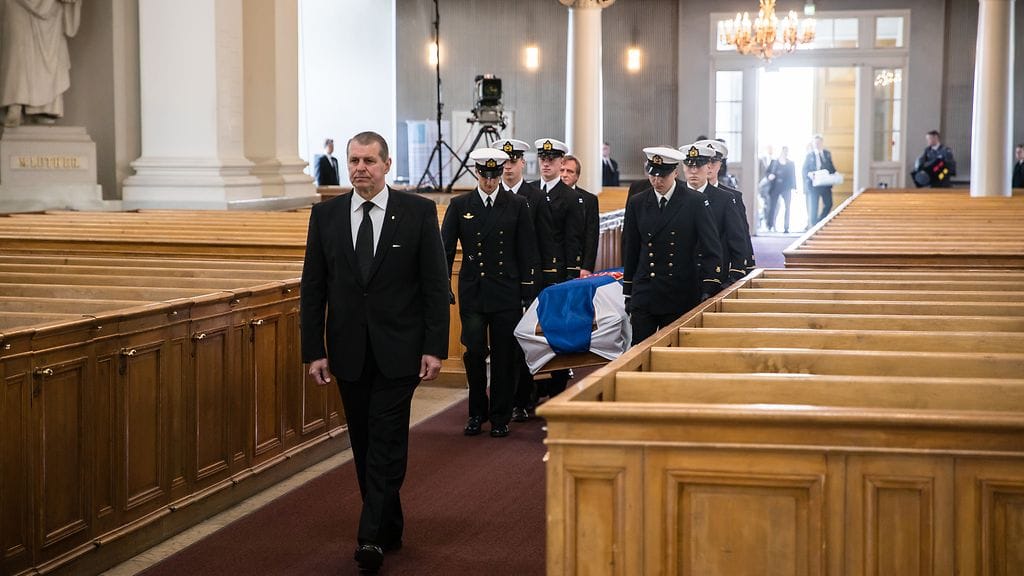 Mauno Koiviston hautajaiset valtioneuvoston kuvaa1