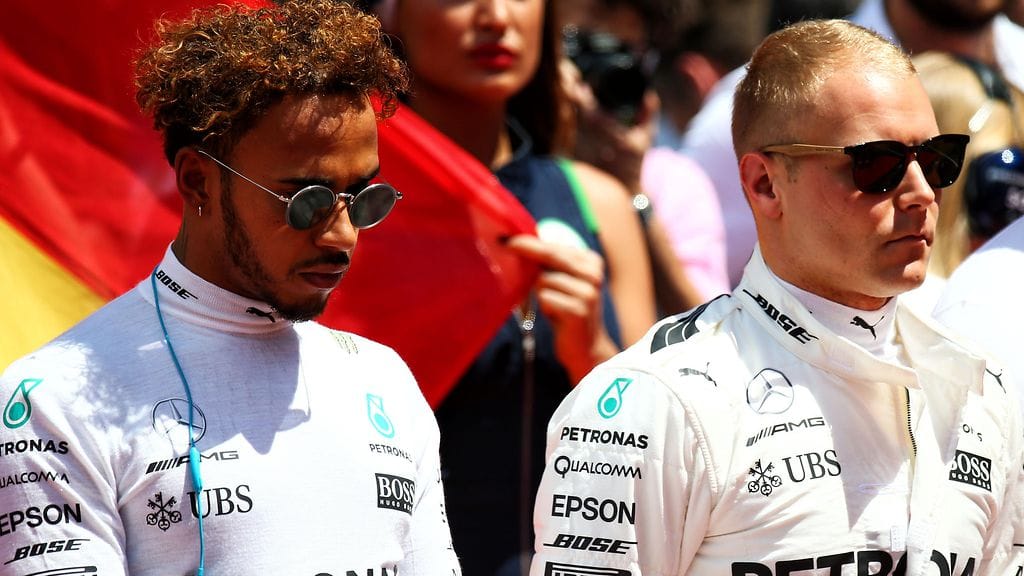 Lewis Hamilton ja Valtteri Bottas