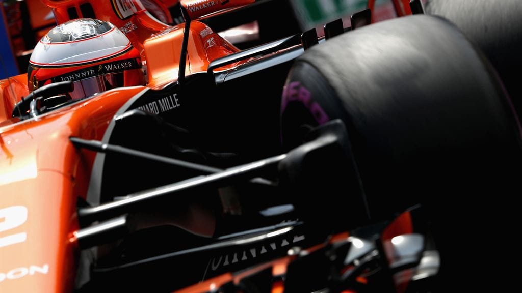 Stoffel Vandoorne McLaren-autossa Monacossa torstaina.