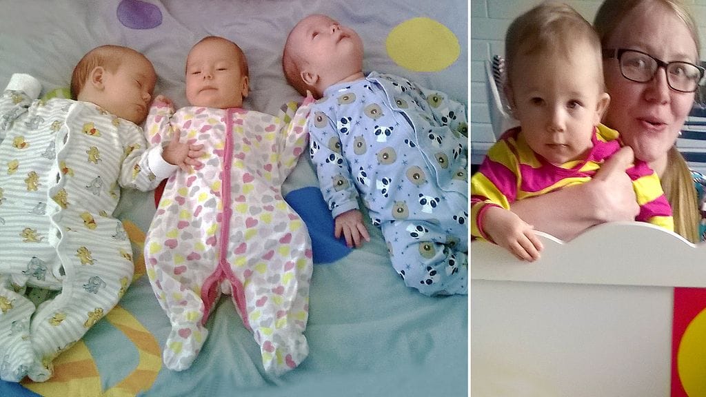 Anne Vihavaisen perheessä riittää hulinaa. Perheeseen syntyi vuoden sisällä neljä lasta.