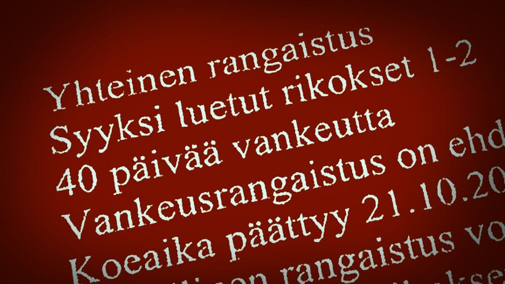 Käräjäoikeus antoi päätöksen jutussa maanantaina 22. toukokuuta.