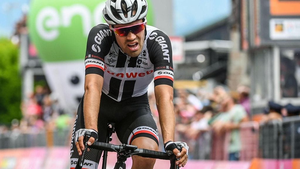Tom Dumoulin on vajaan minuutin päässä Giroa johtavasta Nairo Quintanasta.