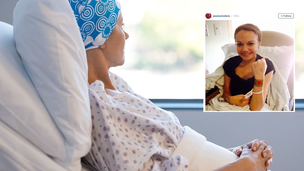 Vaikeuksista huolimatta kolmekymppinen Jessica yrittää pysyä positiivisena.