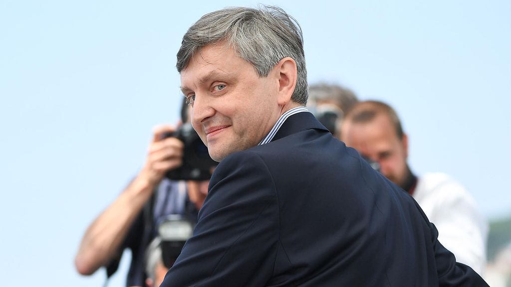 Venäläisohjaaja Sergei Loznitsa Cannesin elokuvajuhlilla 25. toukokuuta 2017.