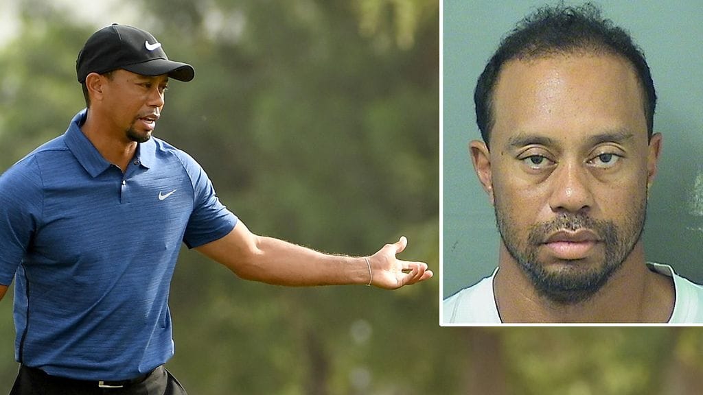 Tiger Woodsin tuore pidätyskuva.