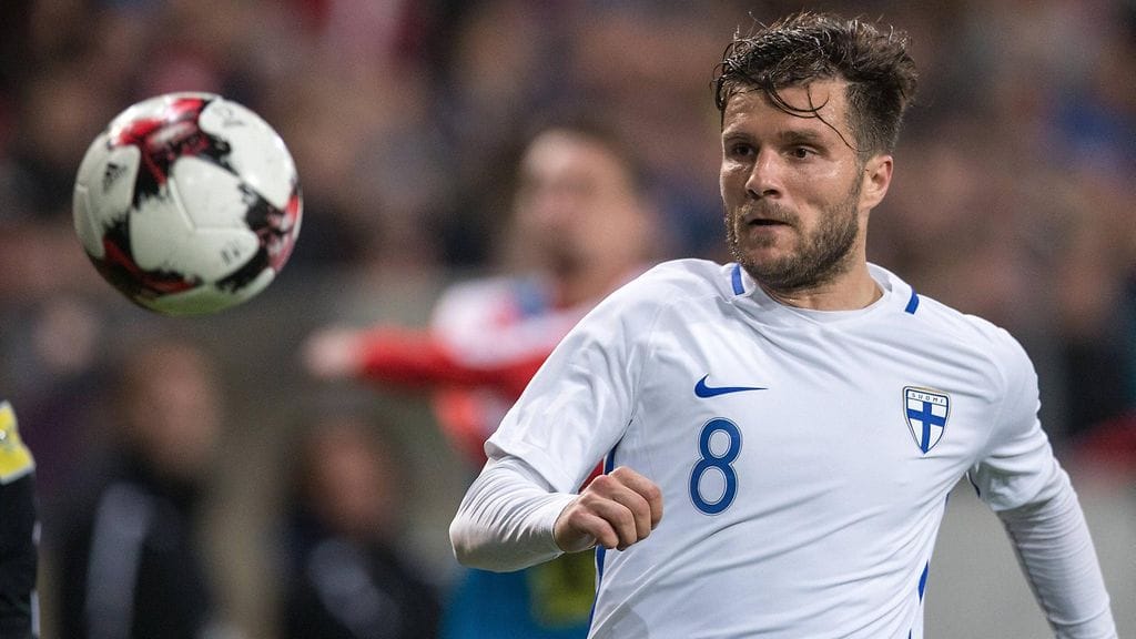 Perparim Hetemaj maaliskuun Itävalta-maaottelussa.