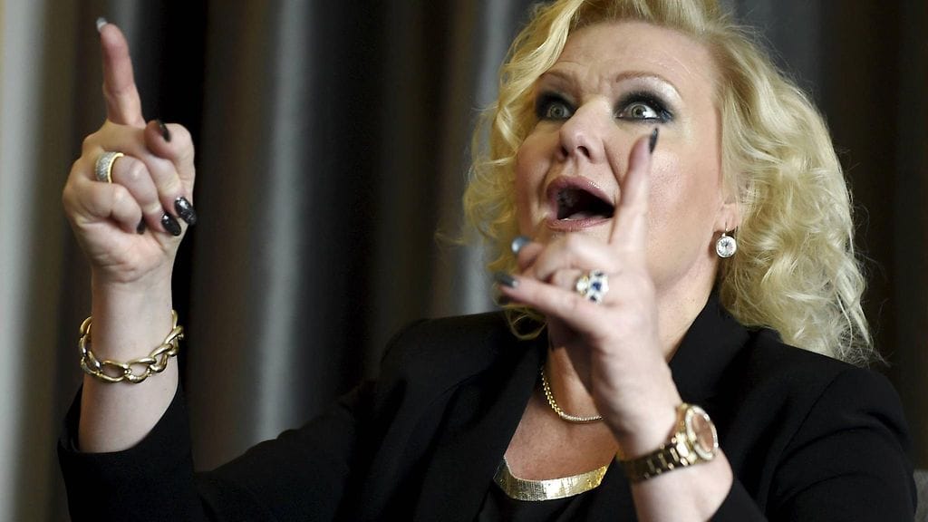 Oopperalaulaja Karita Mattila haastattelussa Helsingissä 7. huhtikuuta 2016.