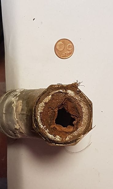 teräsputki ruoste putkiremontti